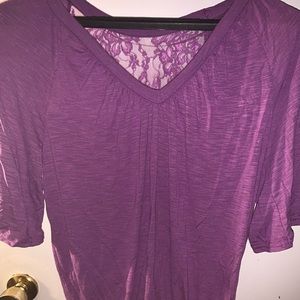 Purple blouse